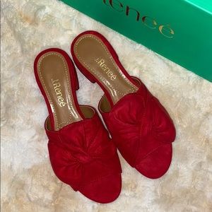 J. Reneé Sattuck Slide Sandal Size 7M